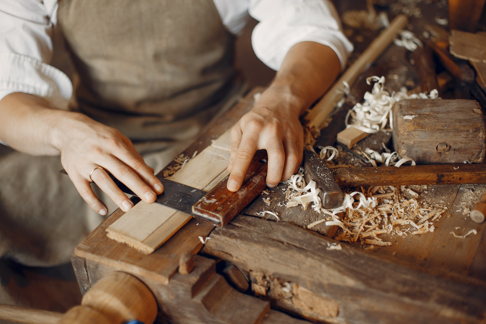 sustainable carpenter- wood working